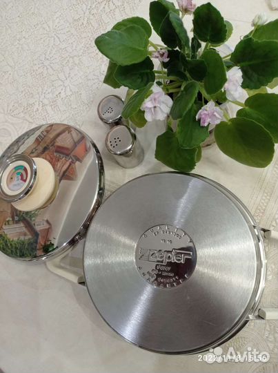 Цептер. Кастр.2, 5л.20см.для всех видов плит