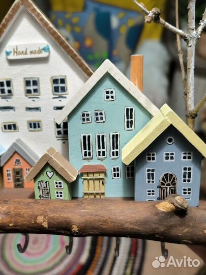 Ключница настенная из дерева