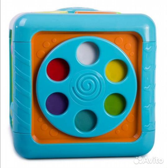 Кубик развивающий музыкальный, бизиборд