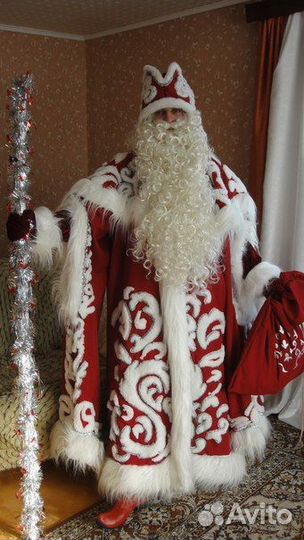 Карнавальный костюм деда мороза