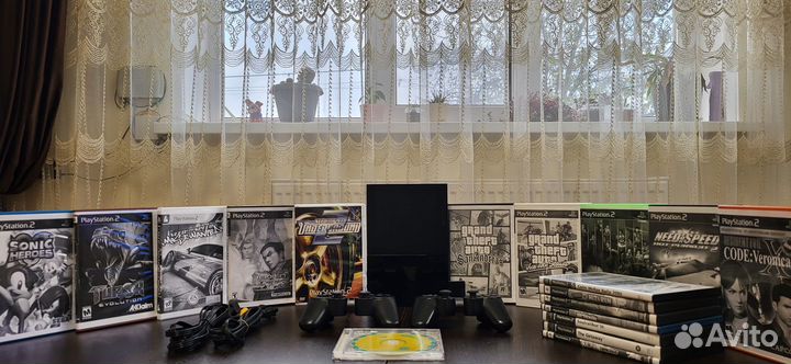 PlayStation 2 slim 90008 (чипованная)