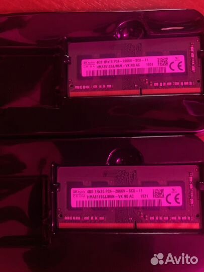 Оперативная память пк и ноутбука ddr4 ddr3