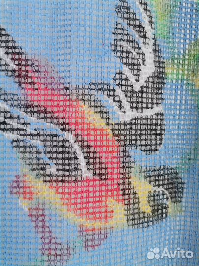 Канва для вышивания с нанесенным рисунком