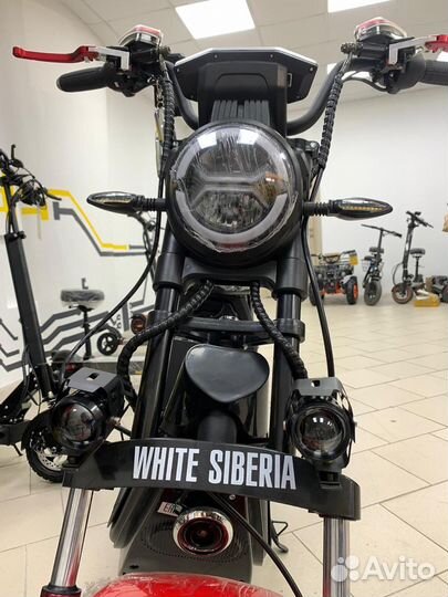 Электроскутер white siberia 2500