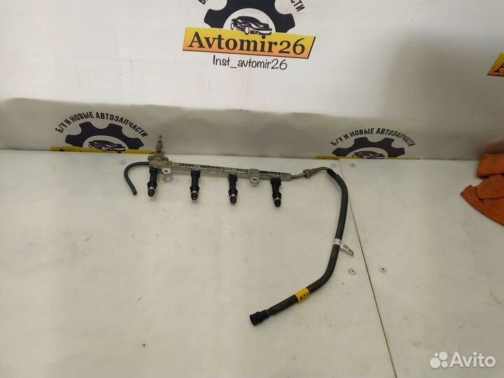 Топливная рампа с форсунками Cevrolet Lanos 1,5 8к