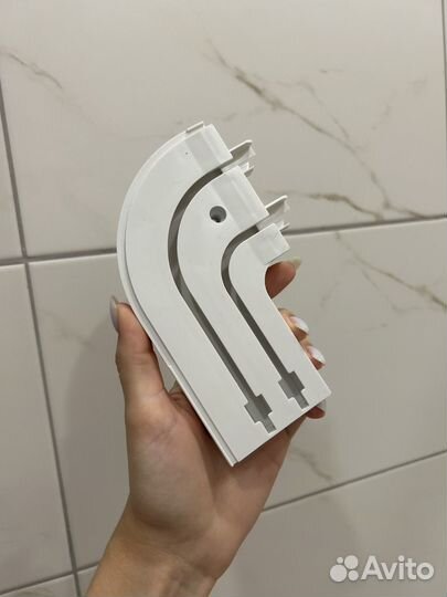 Закругление для двухрядного карниза