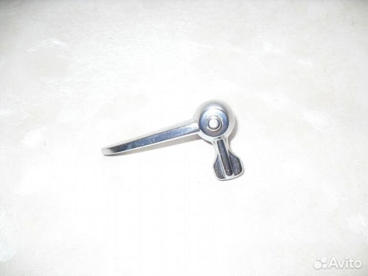 Коллекционный правый замок форточки хром СССР