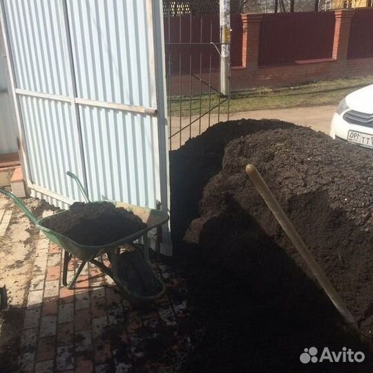 Чернозем, Земля, Торф, Навоз, Торфогрунт