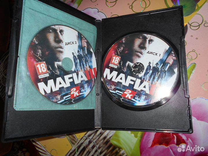 Игра Мафия 3 компьютерная 2 диска
