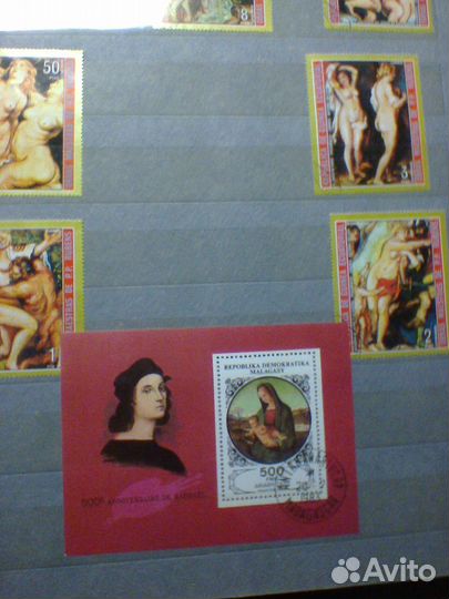 Почтовые марки СССР и мира