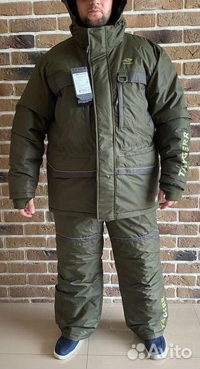 Костюм taygerr Рыболов 2 таслан, хаки, -45 С, р.48