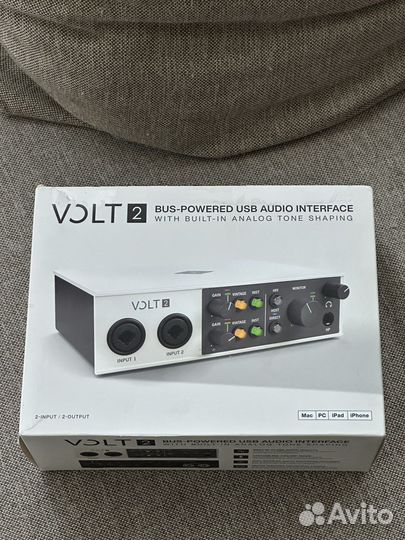 Universal audio volt 2 - Оринигальные/Запечатаны