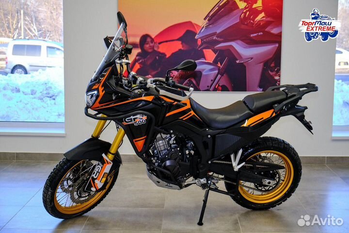 GR 500 adventure Черно-Оранжевый