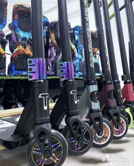 Трюковые самокаты новые. ассортимент