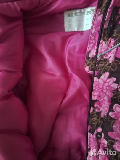 Зимний комбинезон для девочки 116