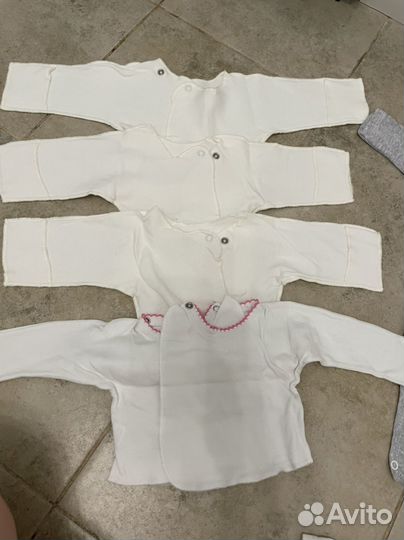 Мешок детской одежды с 0 до трех месяцев б/у