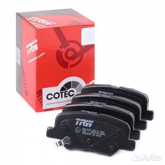 Колодки тормозные задние ASX 2WD mazda 6 12, mitsubishi ASX 10, Outlander 12, peugeot 4008