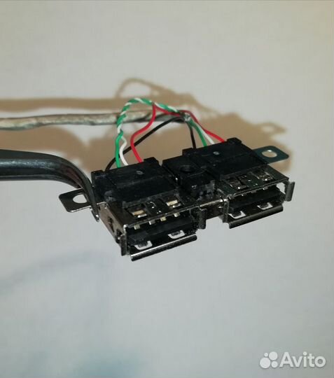 USB разъемы на кабеле ноутбука HP 4710s