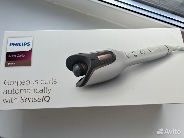 Щипцы для завивки Philips SenseIQ 8000 BHB886