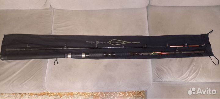 Спиннинг и катушка для ловли трофейного сома