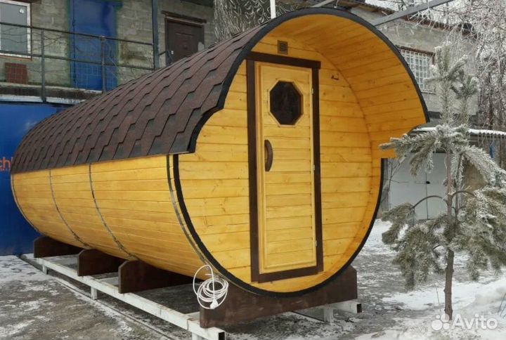 Баня-Бочка. Доставка до вашего участка