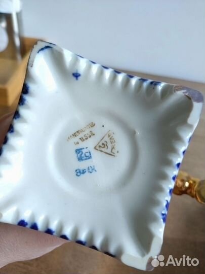 Самовар и чайник Гжель СССР