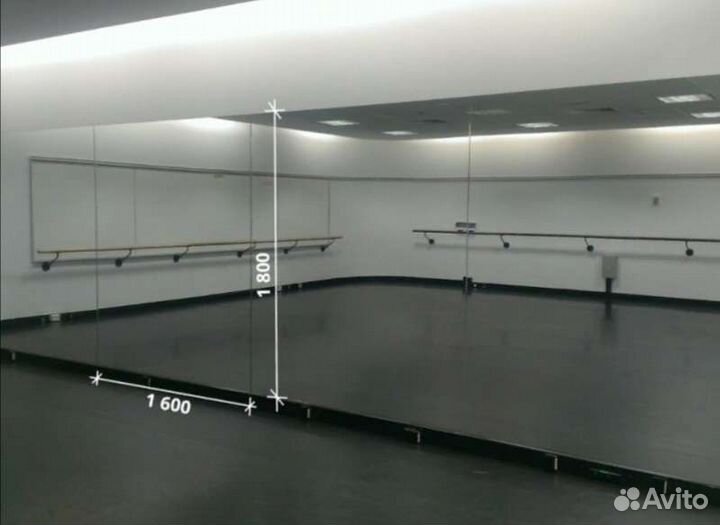 Зеркало большое на всю стену