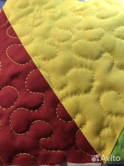 Покрывало лоскутное детское