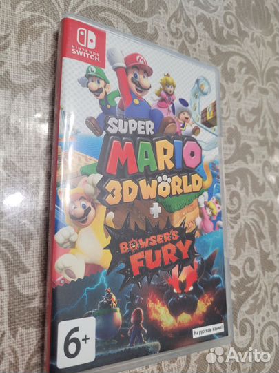 Игра Super Mario 3D world Nintendo switch