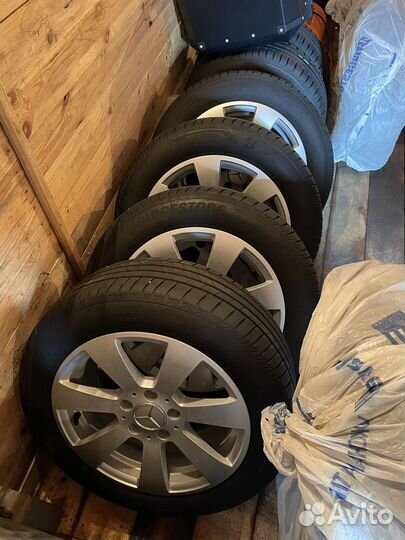 Колеса на mercedes r16 летние