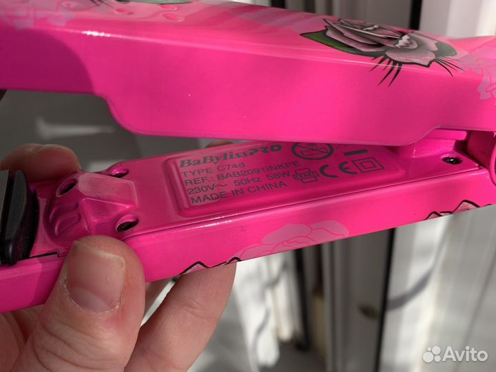 Плойка выпрямитель для волос Babyliss pro