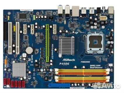Материнская плата ASRock P45DE