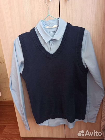 Рубашка + жилет для мальчика