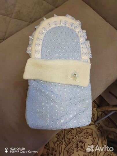 Конверт на выписку для мальчика зима