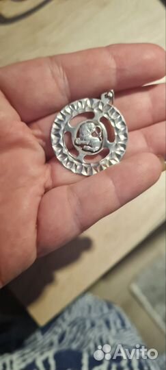 Кулон серебро 925