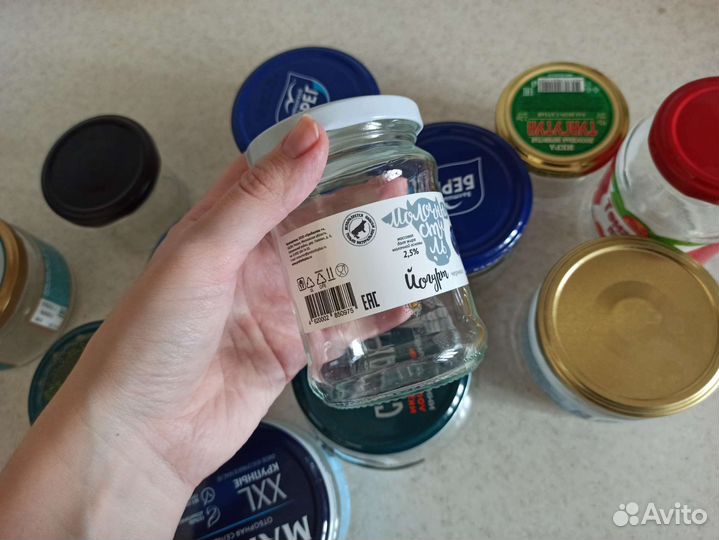 Банки стеклянные