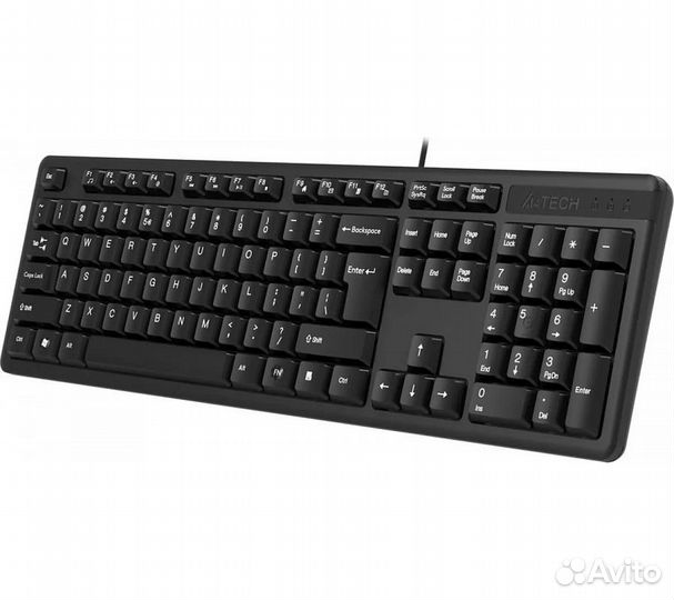 Клавиатура A4Tech KK-3, черный