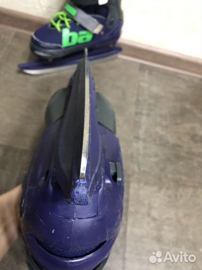 Коньки раздвижные 39-42р