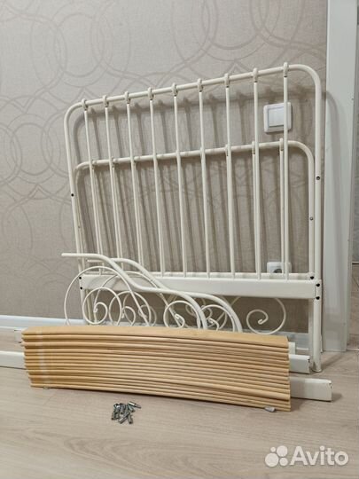 Детская кровать IKEA миннен раздвижная