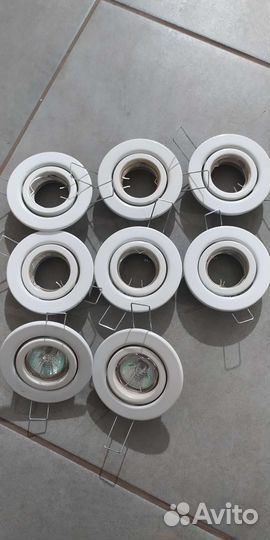 Точечные светильники бу, цоколь G 4