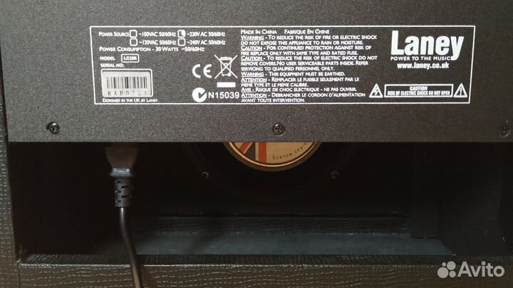 Гитарный комбо усилитель laney LG20R