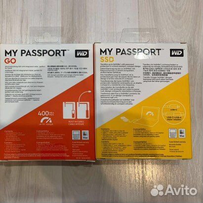 Портативные SSD Western Digital