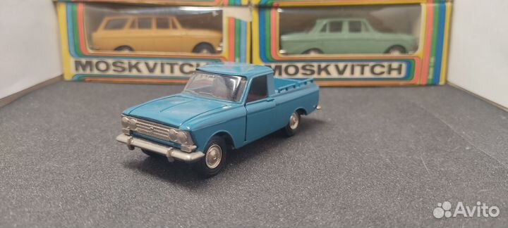 Модели Москвичей 1:43 СССР не номерные