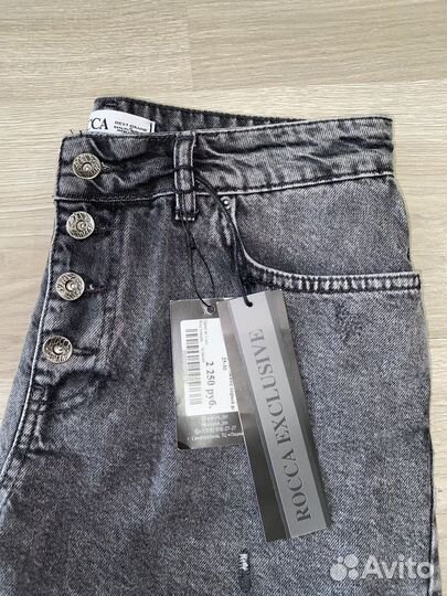 Шорты jeans rocca рваные