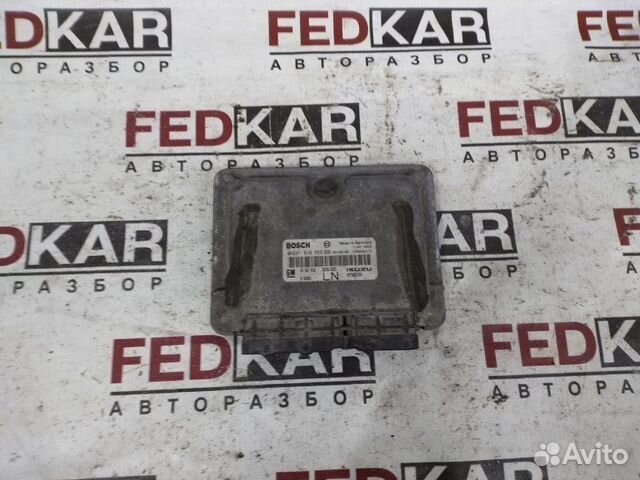 Блок управления двигателем Opel Astra G Z17DTH