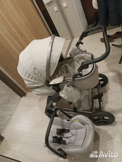 Коляска + автолюлька б/у