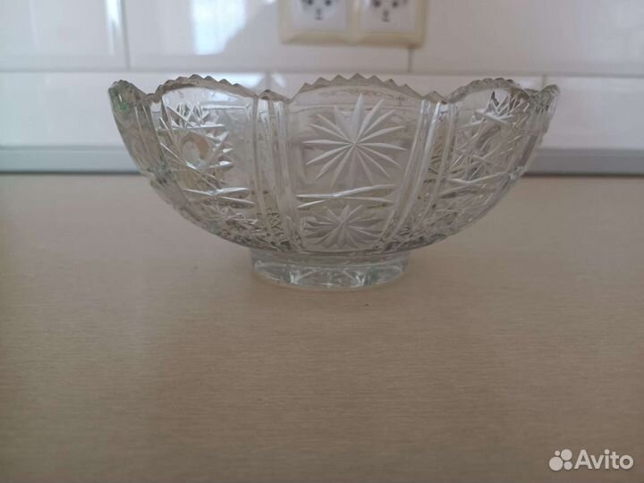 Хрустальная Салатница