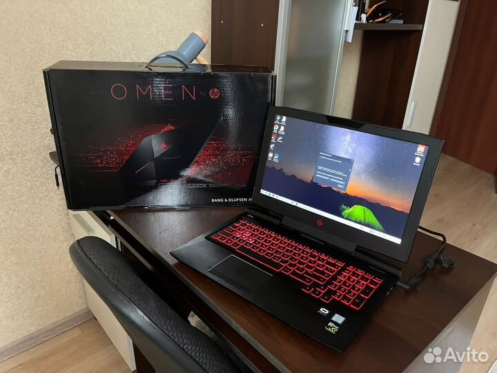 Ноутбук HP Omen 15-ce012ur