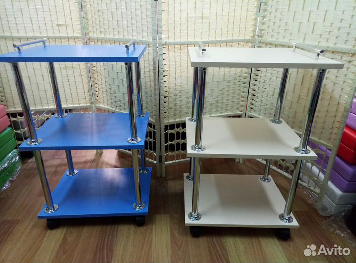 Столик этажерка тележка косметолога