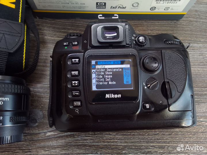 Nikon d100 с коробкой